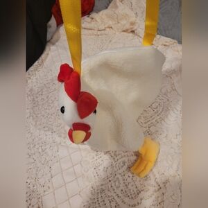 Chicken plush purse